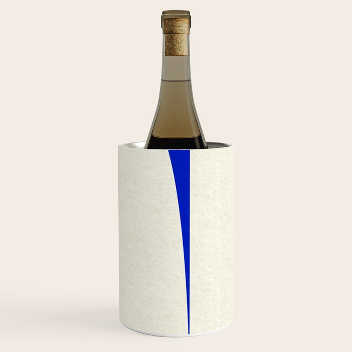 simple abstract shape-blue01 Wine Chiller Gallery Image 1