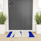 simple abstract shape-blue01 Welcome Mat Gallery Image 3