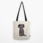 A scruffy little dog watercolor painting  Tote Bag Gallery Image 2