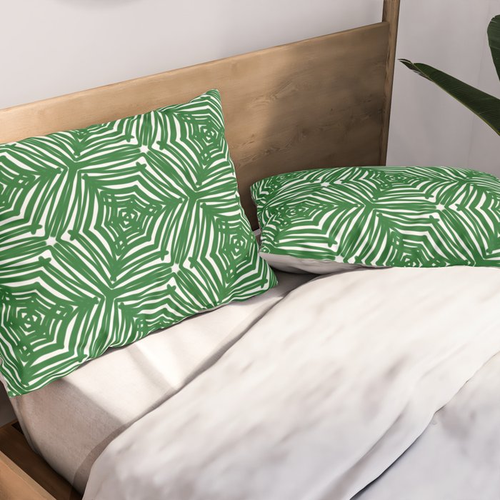 Love green 01 Pillow Sham Gallery Image 2