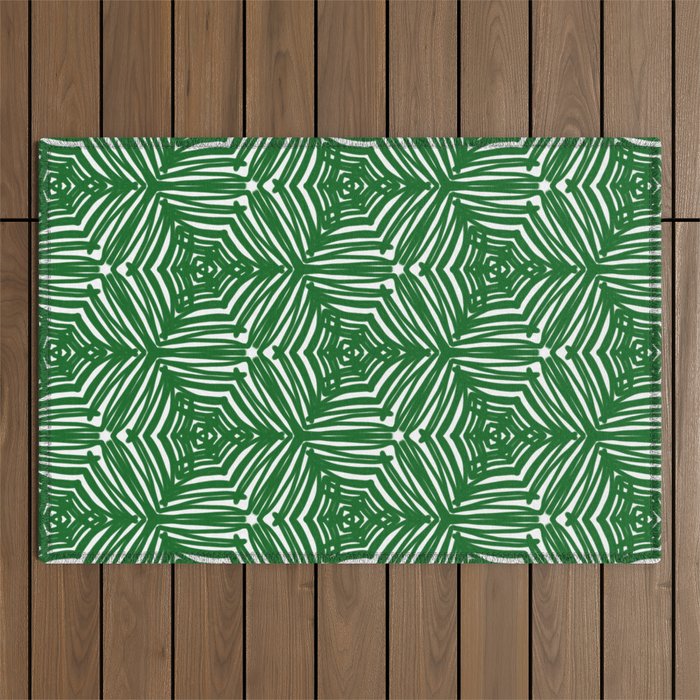 Love green 01 Outdoor Rug Gallery Image 1