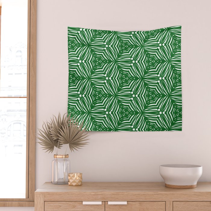 Love green 01 Wall Tapestry Gallery Image 2