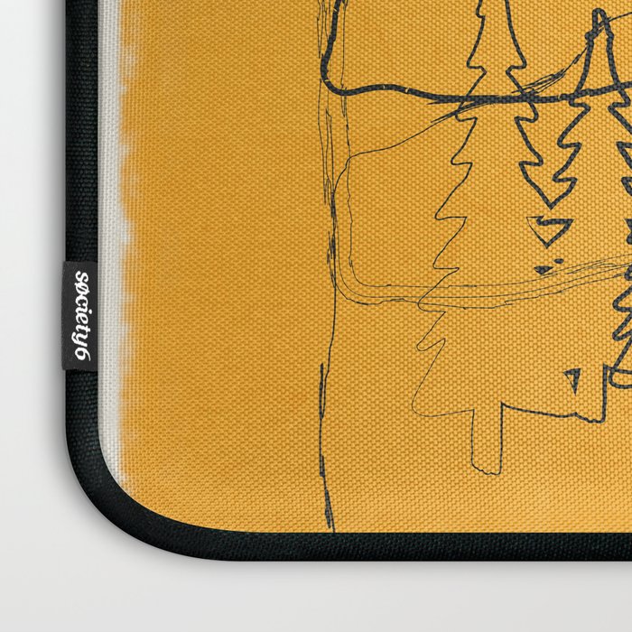 Minimalist Mountains 3 Laptop Sleeve Gallery Image 3