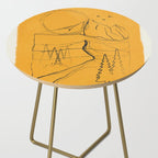 Minimalist Mountains 3 Side Table Gallery Image 2