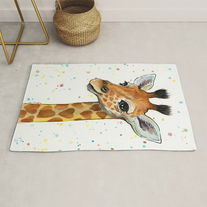 Baby Giraffe Rug Gallery Image 1