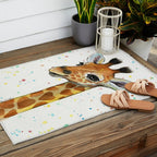 Baby Giraffe Outdoor Rug Gallery Image 2