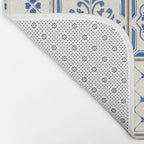 Blue Ceramic Tiles Bath Mat Gallery Image 2