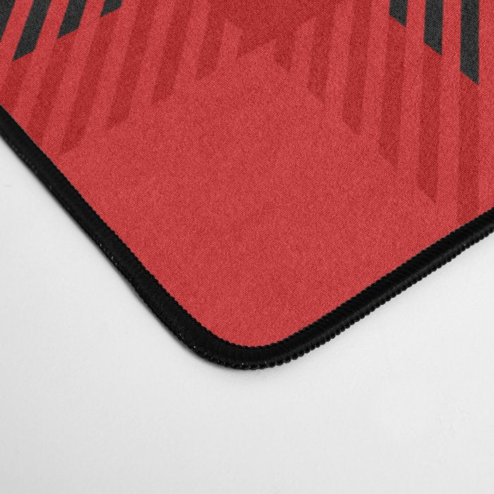 Red + Black Plaid Desk Mat Gallery Image 4