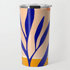 Golden Afternoon Abstract Landscape Travel Mug Gallery Image 1
