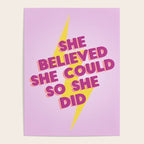 she believed she could Poster Gallery Image 4