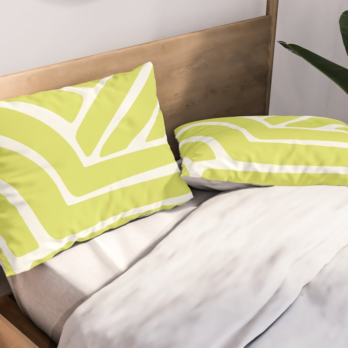 Abstract Stripes XXXVIII Pillow Sham Gallery Image 2