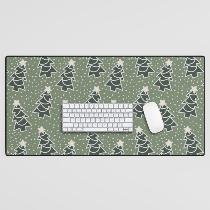 Snow Place Like Home for the Holidays Desk Mat Gallery Image 1