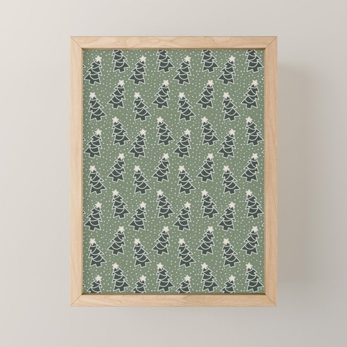 Snow Place Like Home for the Holidays Mini Art Print Gallery Image 1