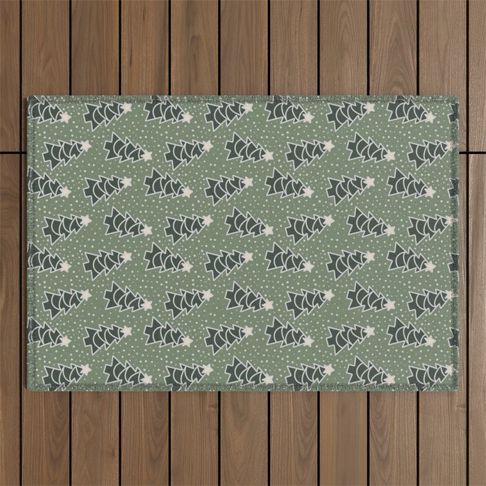 Snow Place Like Home for the Holidays Outdoor Rug Gallery Image 1