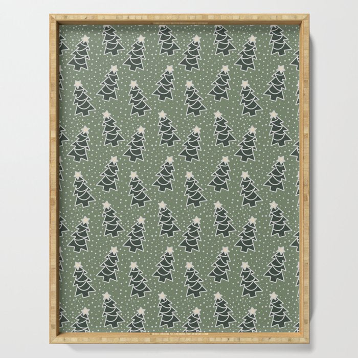 Snow Place Like Home for the Holidays Serving Tray Gallery Image 1