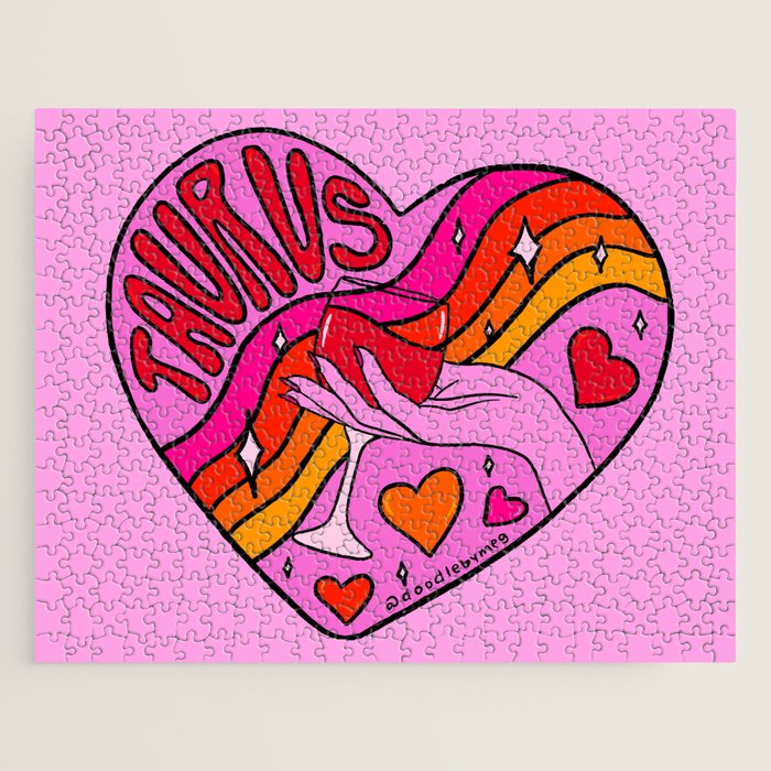 Taurus Valentine Jigsaw Puzzle Gallery Image 1