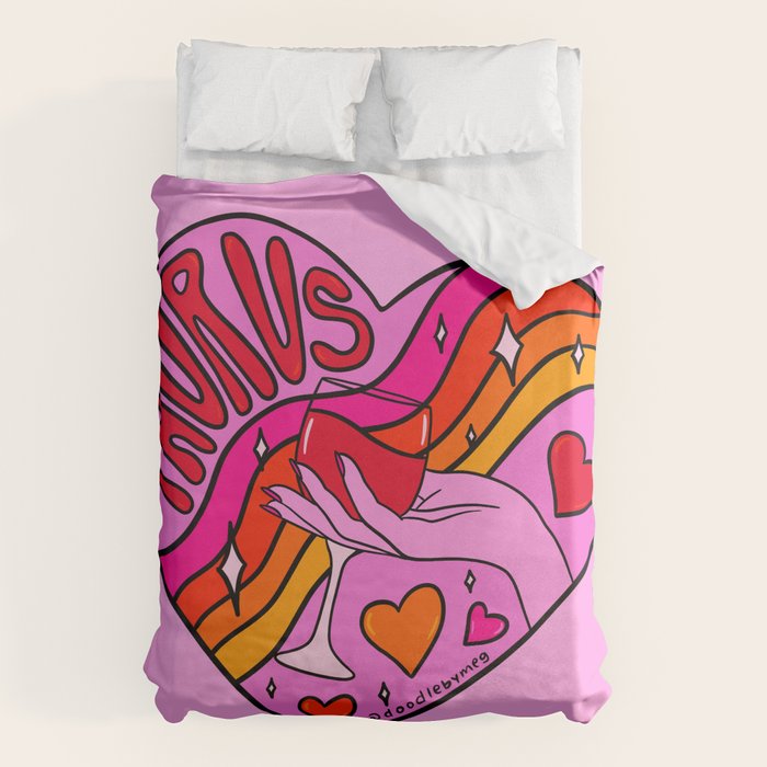 Taurus Valentine Duvet Cover Gallery Image 6