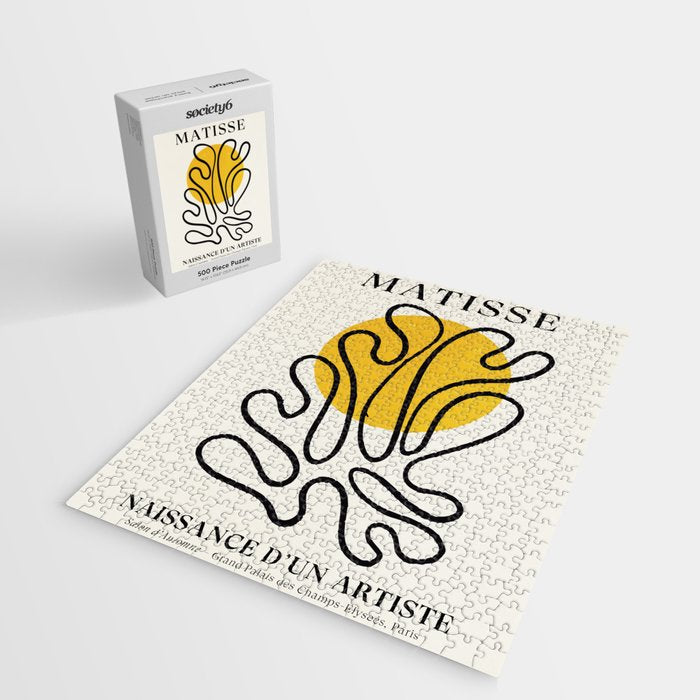 Sun Leaf: Matisse Edition | Mid Century Series Jigsaw Puzzle Gallery Image 2