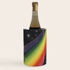 Retro Cosmic Rainbow Roller Skating Wine Chiller Gallery Image 1
