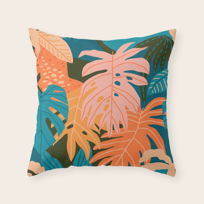 Plant Aloha Throw Pillow Gallery Image 6