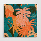 Plant Aloha Wood Wall Art Gallery Image 1