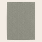 linen textured stripes - olive green Poster Gallery Image 4