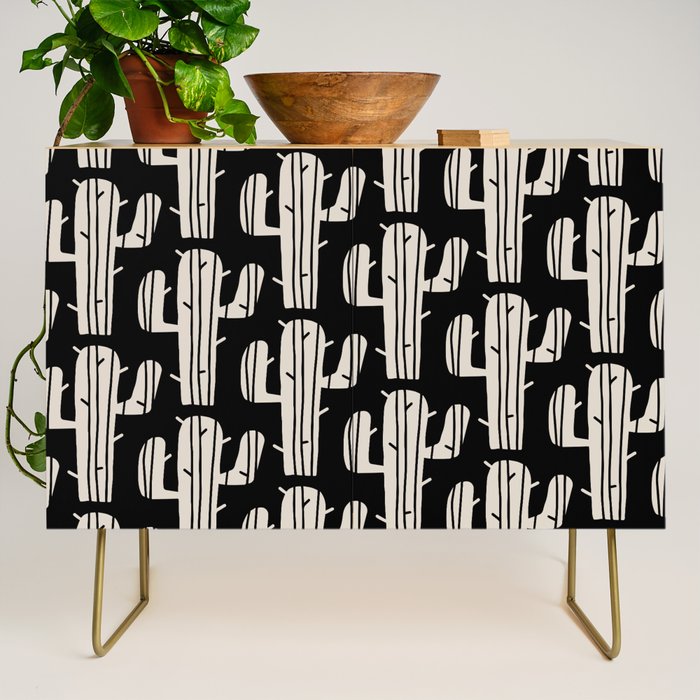 Desert Cactus Pattern 861 Credenza Gallery Image 1