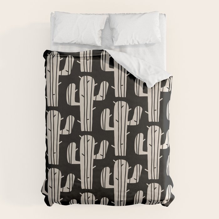 Desert Cactus Pattern 861 Duvet Cover Gallery Image 1