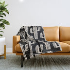 Desert Cactus Pattern 861 Throw Blanket Gallery Image 1