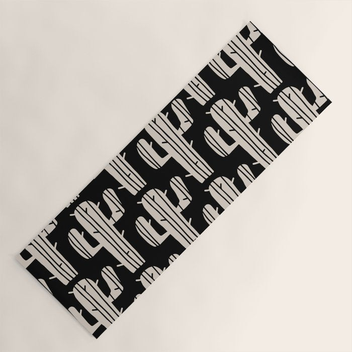 Desert Cactus Pattern 861 Yoga Mat Gallery Image 1