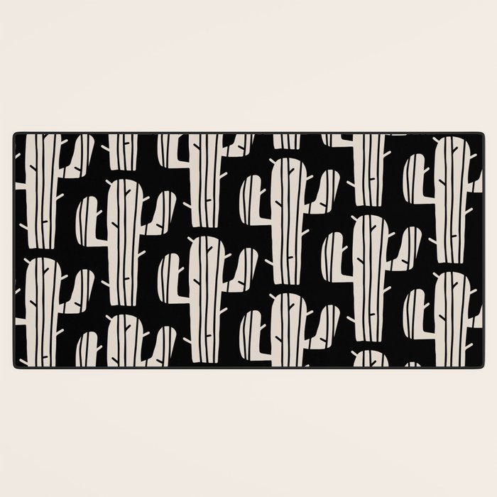 Desert Cactus Pattern 861 Desk Mat Gallery Image 3