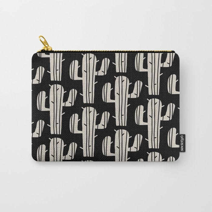 Desert Cactus Pattern 861 Carry All Pouch Gallery Image 1