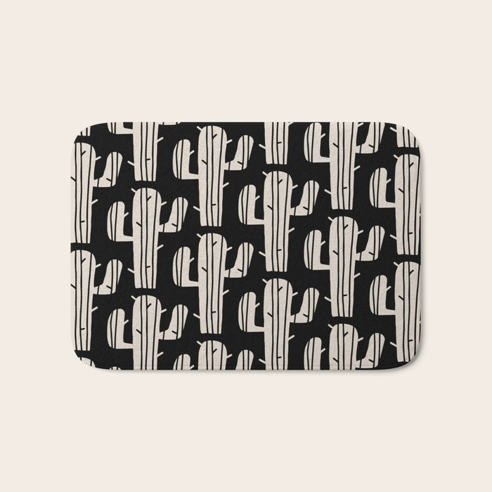 Desert Cactus Pattern 861 Bath Mat Gallery Image 1