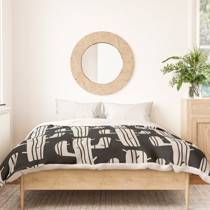 Desert Cactus Pattern 861 Duvet Cover Gallery Image 3