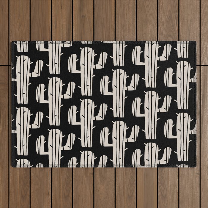 Desert Cactus Pattern 861 Outdoor Rug Gallery Image 1