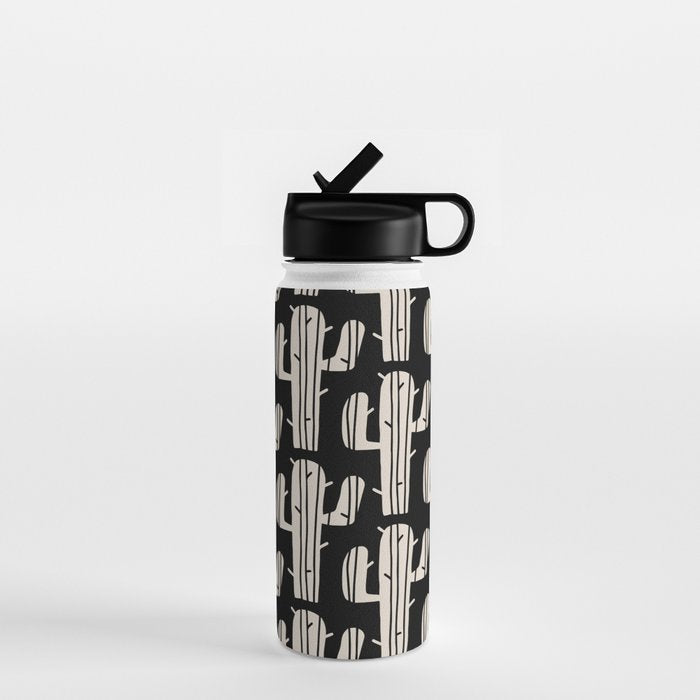 Desert Cactus Pattern 861 Water Bottle Gallery Image 1