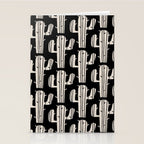 Desert Cactus Pattern 861 Stationery Card Gallery Image 2