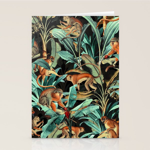 Monkey Tropical Jungle Stationery Card Gallery Image 2