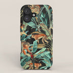 Monkey Tropical Jungle iPhone Case Gallery Image 1