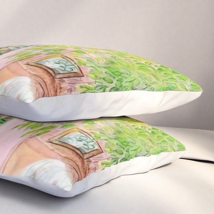 The New Yorker - Black Cat Pillow Sham Gallery Image 3