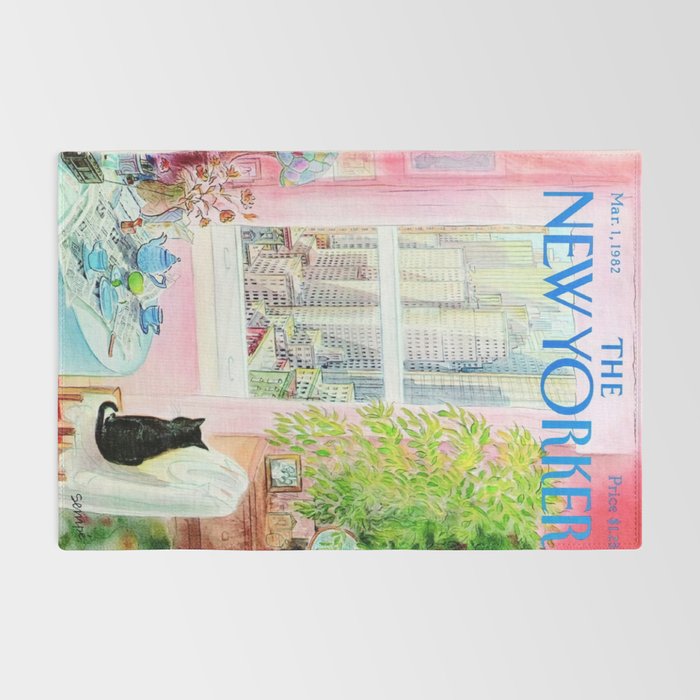 The New Yorker - Black Cat Rug Gallery Image 2