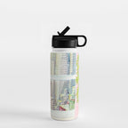 The New Yorker - Black Cat Water Bottle Gallery Image 1