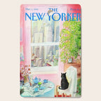 The New Yorker - Black Cat Cutting Board Gallery Image 1