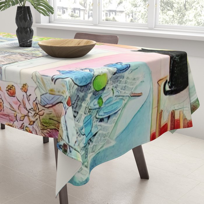 The New Yorker - Black Cat Tablecloth Gallery Image 3