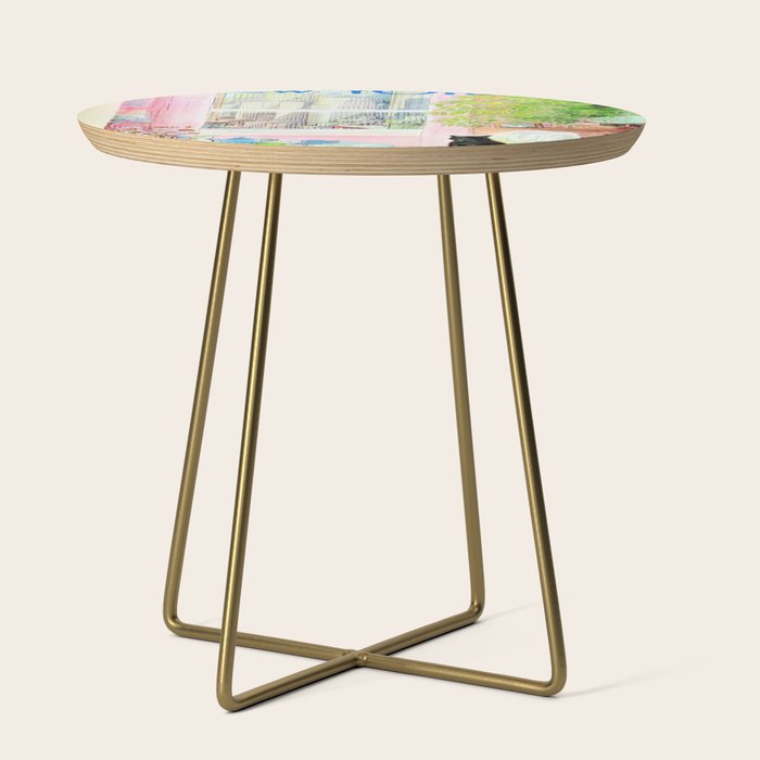 The New Yorker - Black Cat Side Table Gallery Image 1