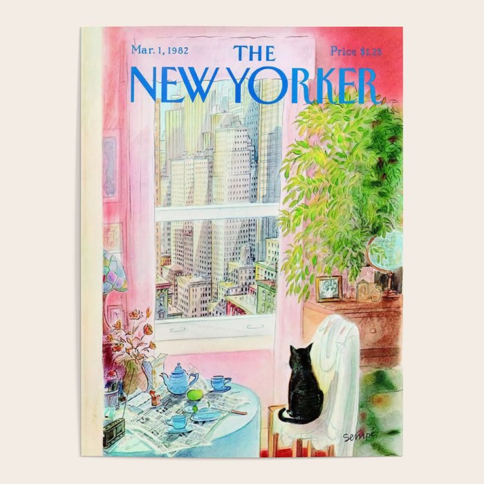 The New Yorker - Black Cat Poster Gallery Image 1