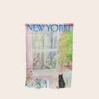 The New Yorker - Black Cat Wall Hanging Gallery Image 1
