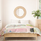 The New Yorker - Black Cat Duvet Cover Gallery Image 3