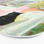 The New Yorker - Black Cat Bath Mat Gallery Image 3