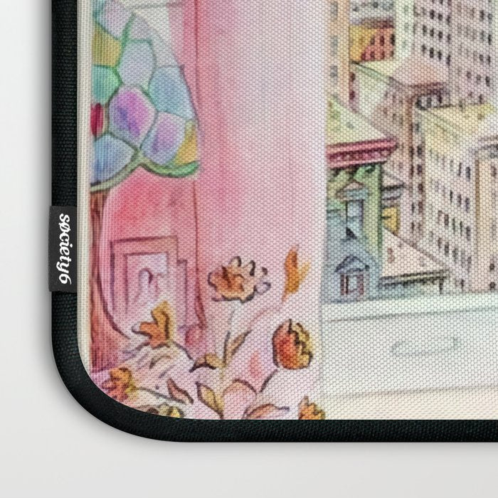 The New Yorker - Black Cat Laptop Sleeve Gallery Image 3